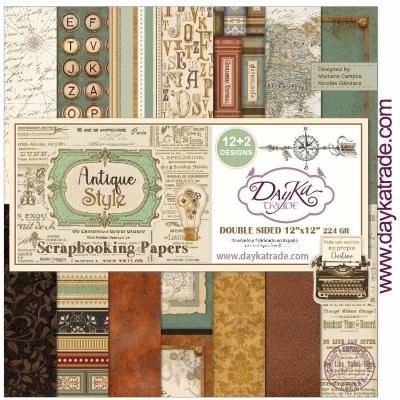 DayKa Trade Designpapier - Antique Style